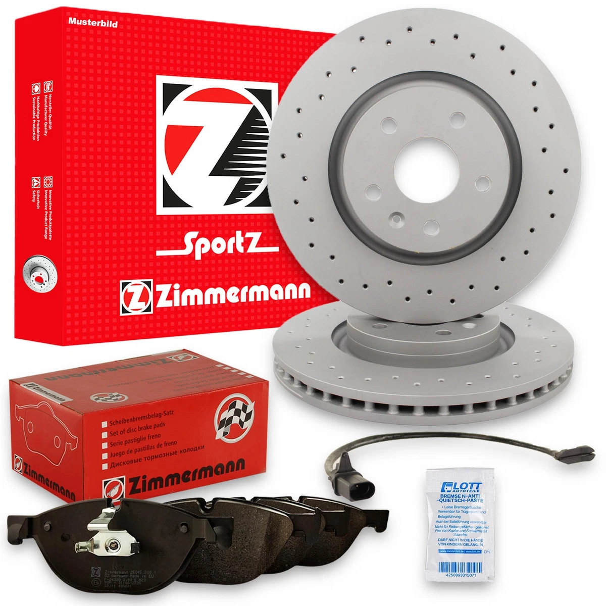 Гальмівні системи Zimmermann для AUDI A6 Avant (4A5, C8): Надійність і безпека